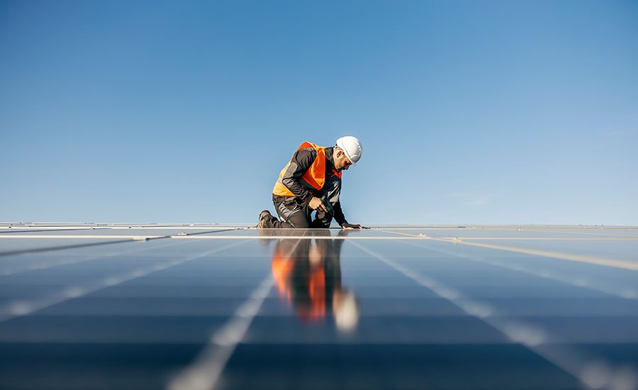 Industrial Solar Power Plants Installation
